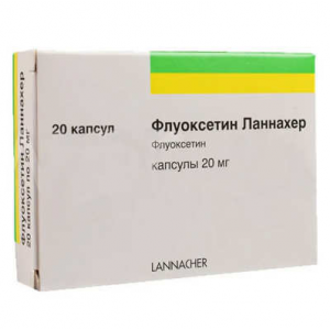 Флуоксетин Ланнахер, 2 шт